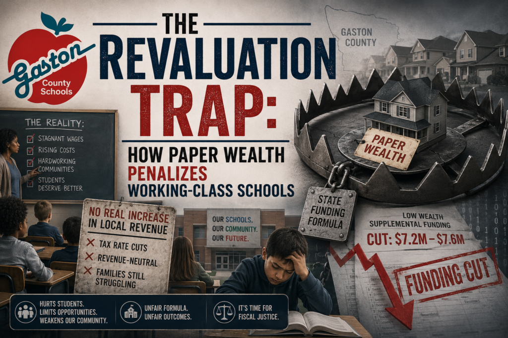 The Revaluation Trap: How Paper Wealth Penalizes Working-Class Schools